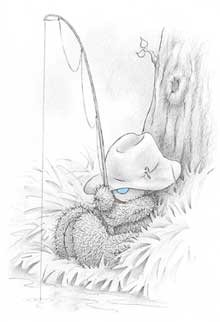 Bear fishing